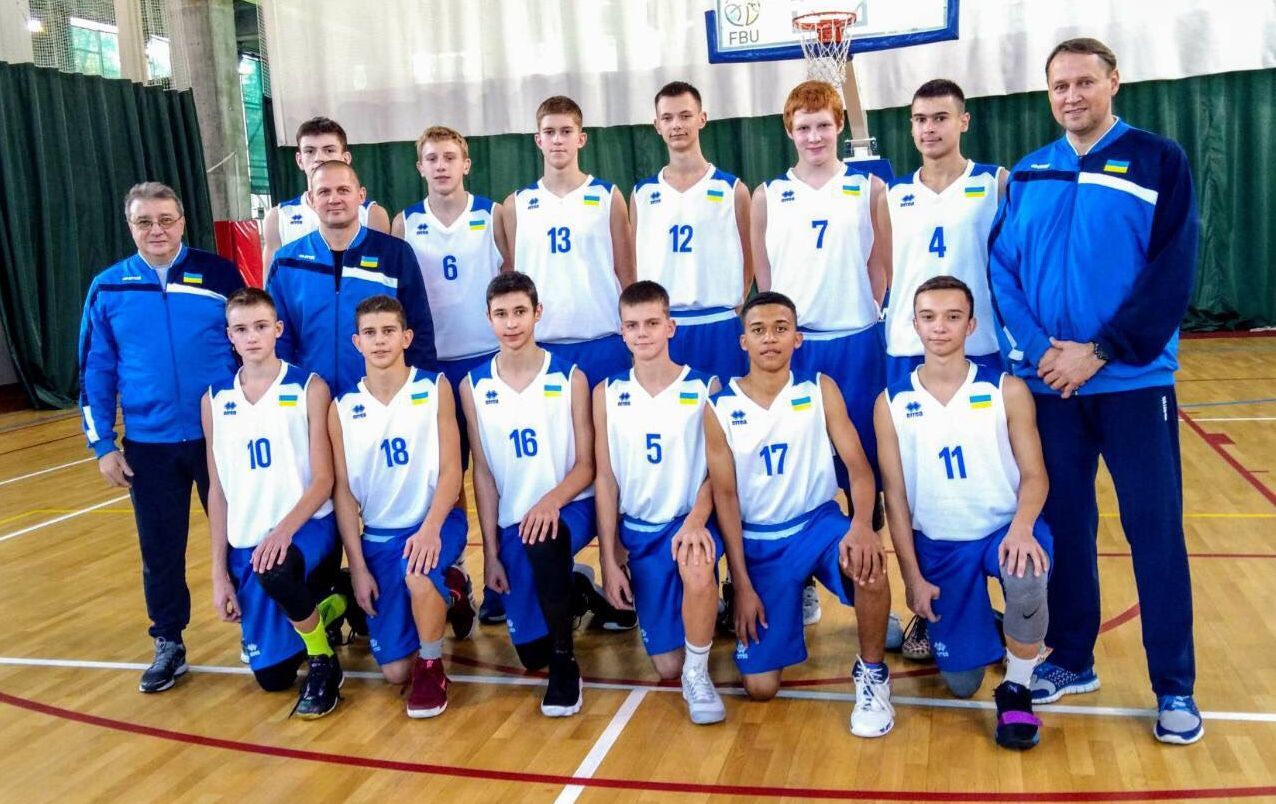 Чоловіча збірна України (юнаки U-14) стартує у юнацькій Євролізі